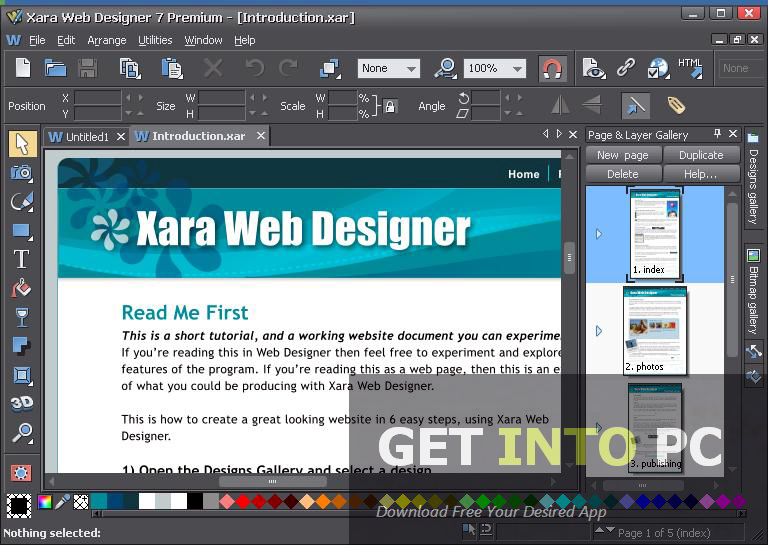 Web design software, free download for mac download