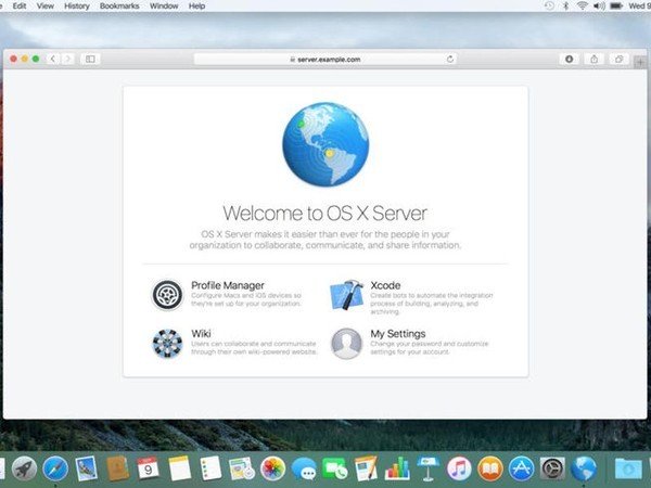 El capitan server app on mac is missing windows 7